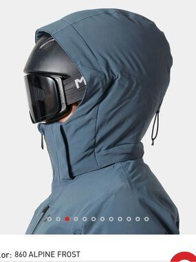 Helly Hansen Womens Ski Jacket in Alpine Frost Blue
